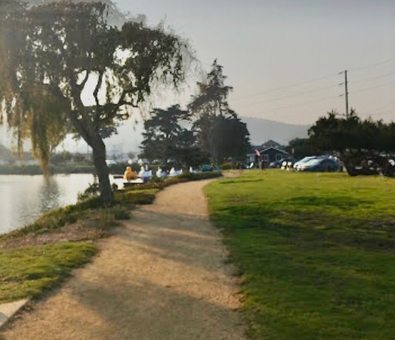 path around lake